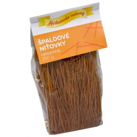 Cestoviny nitovky hladké 250g ŠPALDOVÉ  (A)